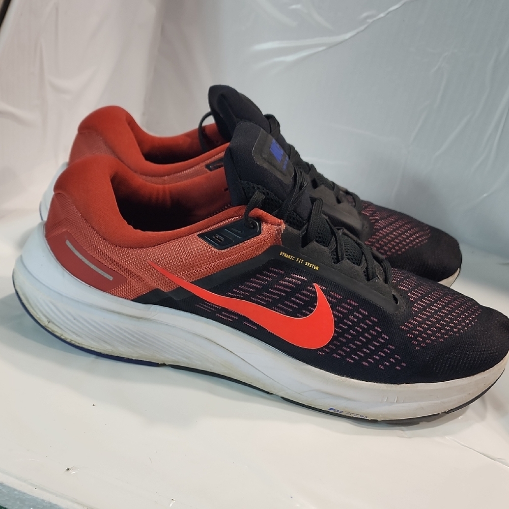 Nike Air Zoom Structure 24Black Cinnabar Sz 13